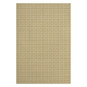 Washable Modern Braided Printed Rug Non Slip Low Pile Rug Soft Solid Throw Floor Cover Foldable Indoor Carpet for Living Room Bedroom Playroom - 1 of 4