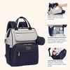 BabbleRoo Polyester Diaper Bag Backpack: Ultimate Baby Bag, Versatile Baby Diaper Bag for Modern Parents - 3 of 4