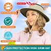 SUN Cube Sun Hat For Men, Women Wide Brim Safari Hat, Hiking Hat UV Sun Protection, Bucket Boonie Hat - 4 of 4