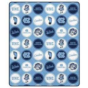 NCAA North Carolina Tar Heels 50"x60" Holiday Blanket - 1 of 1
