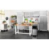Seville Classics UltraHD 4-Drawer Cabinet with Wood Top, 28" x 25" x 34.5" - 4 of 4