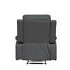 Bonrcea Leather Recliner Chair, Classic and Traditional Manual Recliner Chair with Overstuffed Arms and Back, Manual Single Sofa - 4 of 4