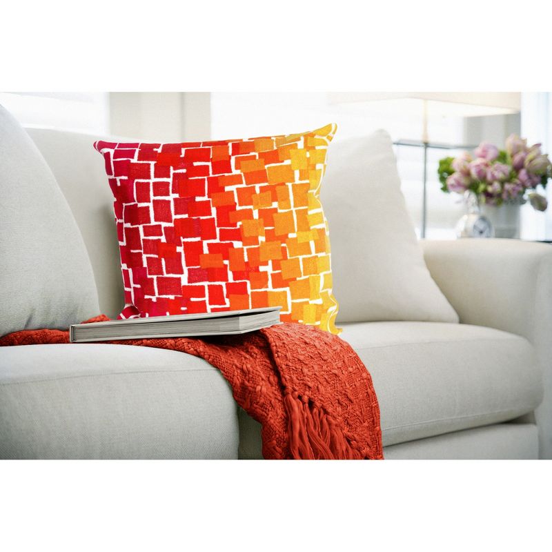 Liora Manne Visions III Geometric Indoor/Outdoor Pillow, 2 of 3