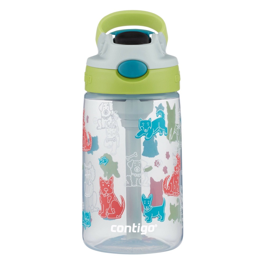 Contigo 14oz Plastic Cleanable Macaroon Kids' Water Bottle