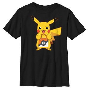 Boy's Pokemon Halloween Pikachu Trick-or-Treat T-Shirt - 1 of 4