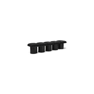 Meridian Furniture,Pavilion Boucle Fabric Bench - 1 of 4