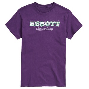 Men's - Abbott Elementary - Logo Short Sleeve Graphic T-Shirt - 1 of 3
