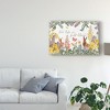 Trademark Fine Art -Katie Pertiet 'Easter Garden I' Canvas Art - 3 of 4