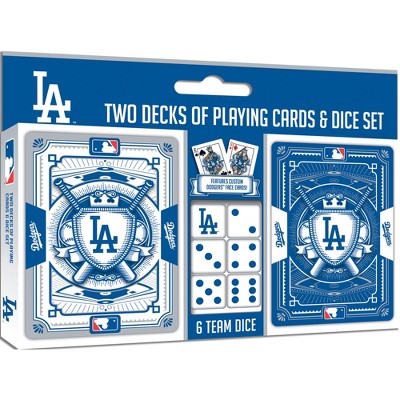 Masterpieces Officially Licensed Mlb Brooklyn Dodgers Playing Cards - 54  Card Deck For Adults : Target