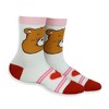Care Bears Socks Women's Faces and Belly Badges Quarter Ankle Socks 5 Pair Set Fits Shoes Size 4-10 Multicolored - 4 of 4