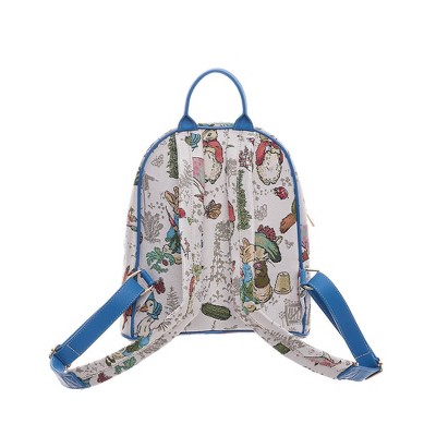 Signare USA Peter Rabbit Beige and Blue Daypack Backpack — фото 3