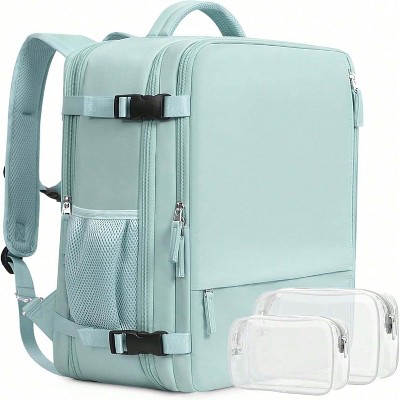 HTUTWOO 1pc Casual Large Capacity Travel Backpack, Simple Laptop Bag For Travel, Lightweight Zipper Backpack,Preppy School Bag,Back to School Bag