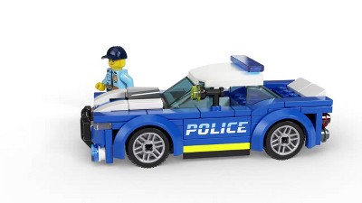 LEGO City La voiture de police 60312 Ensemble de construction (94 pièces)  Comprend 94 pièces, 5+ ans 