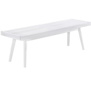 TiramisuBest Retro Shoe Bench with Cushion, 42” Entryway Storage & Seating Solution - 1 of 4