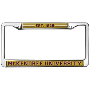 McKendree University Full Size Standard License Plate Metal Frame - 1 of 4
