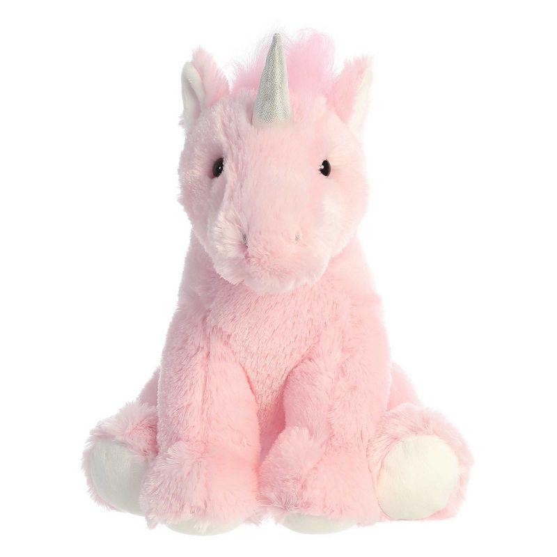 Aurora Medium Unicorn Cuddly Stuffed Animal Pink 11.5", 2 of 5
