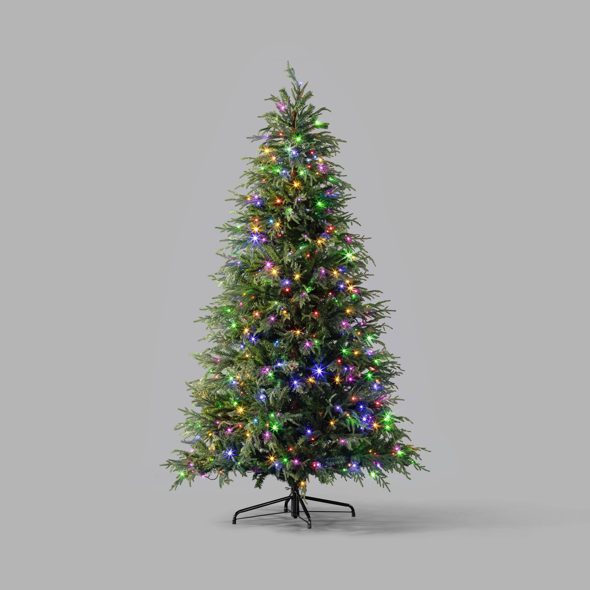 7.5' Balsam Fir Pre-Lit Soft Touch Artificial Christmas Tree - Wondershop™