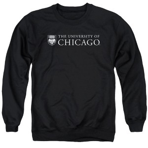 University of Chicago Official Stacked Adult Crewneck Sweatshirt - 1 of 4