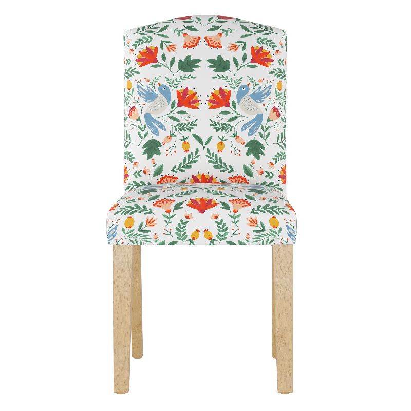 Skyline Furniture Alex Camel Back Dining Chair in Patterns, 1 of 9