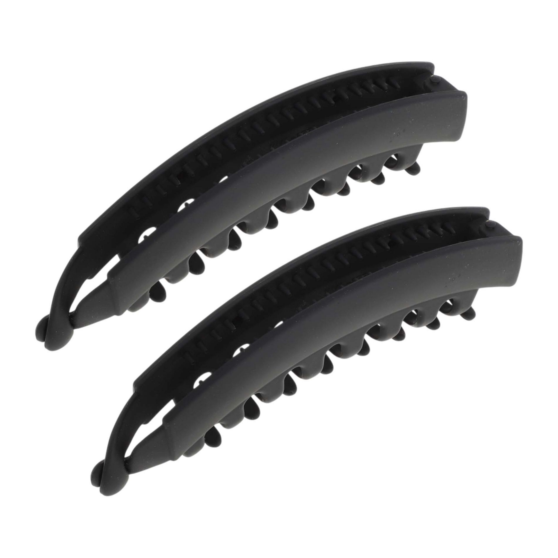 Unique Bargains Women's Fashion Banana Hair Clips 2Pcs