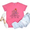 Simply Sage Market Grow Your Mind Floral Garment Dyed Tee - 3 of 4