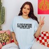Simply Sage Market Women's If Missing Follow My Kids Short Sleeve Garment Dyed Tee - 2 of 2