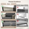 Buenhomino Outdoor Wicker Patio Conversation Furniture Set - 3 of 4