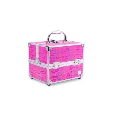 Caboodles Train Case - Holographic Pink