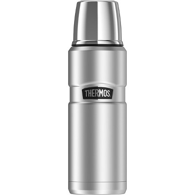 Thermos Stainless King Vacuum-Insulated Beverage Bottle, 40 Ounce, Matte Steel