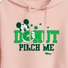 Women's - Disney - Donut Pinch Me Cropped Graphic Hoodie - 2 of 3