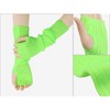 INSPIRE CHIC Acrylic Fingerless Elbow Length Arm Warmers 1 Pair - 3 of 4