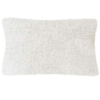Soft Cozy White Down Alternative Pillow 14x20 - Anaya