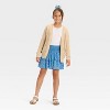 Girls' Floral Woven Skort - Cat & Jack&#8482 - 3 of 3