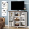 Wooden 9 Cube Bookcase, Display Cabinet Rack, Bookshelf Storage Organizer - 3 of 4