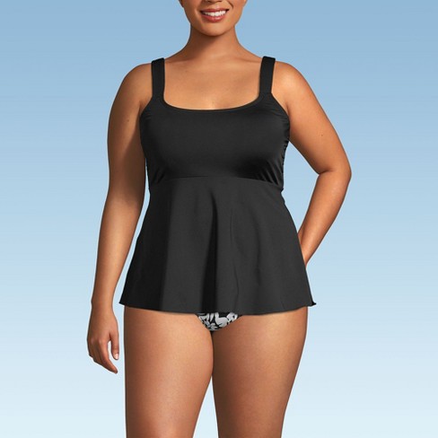 Lands end plus size tankini tops online