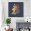 Courtside Market Mid century floral Canvas Gallery-Wrapped Canvas - 2 of 4