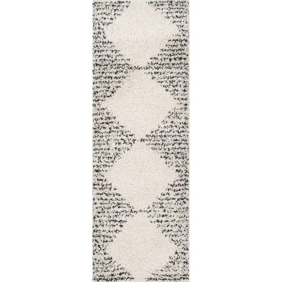 Nuloom Scarlette Abstract Diamond Shag Indoor Area Rug
