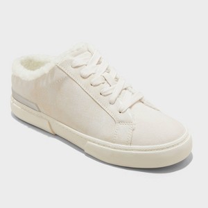 Women's Penny Shearling Mule Sneakers - Universal Thread™ White - 1 of 4