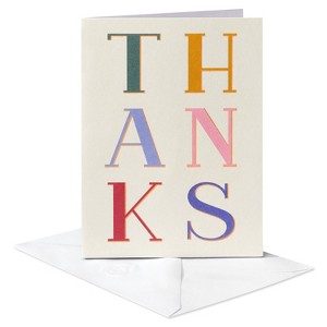 10ct Spring Thank You Stationery for Anyone - 1 of 4