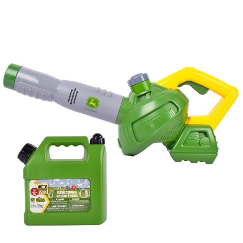 John Deere Bubble-N-Go Toy Lawn Mower Automatic Bubble Machine No Batteries  Required Age 3+ Years 