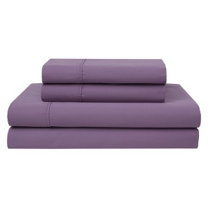 Wrinkle Free 420 Thread Count Cotton Sheet Set (Queen) Orchid - Elite Home Products