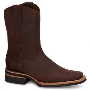 Men's 's Western Suede Leather Boots - Forastero - 1 of 4