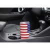 100 North 20 Ounce Stainless Steel On the Go Travel Tumbler With Push Top Lid, American Flag White - 3 of 4