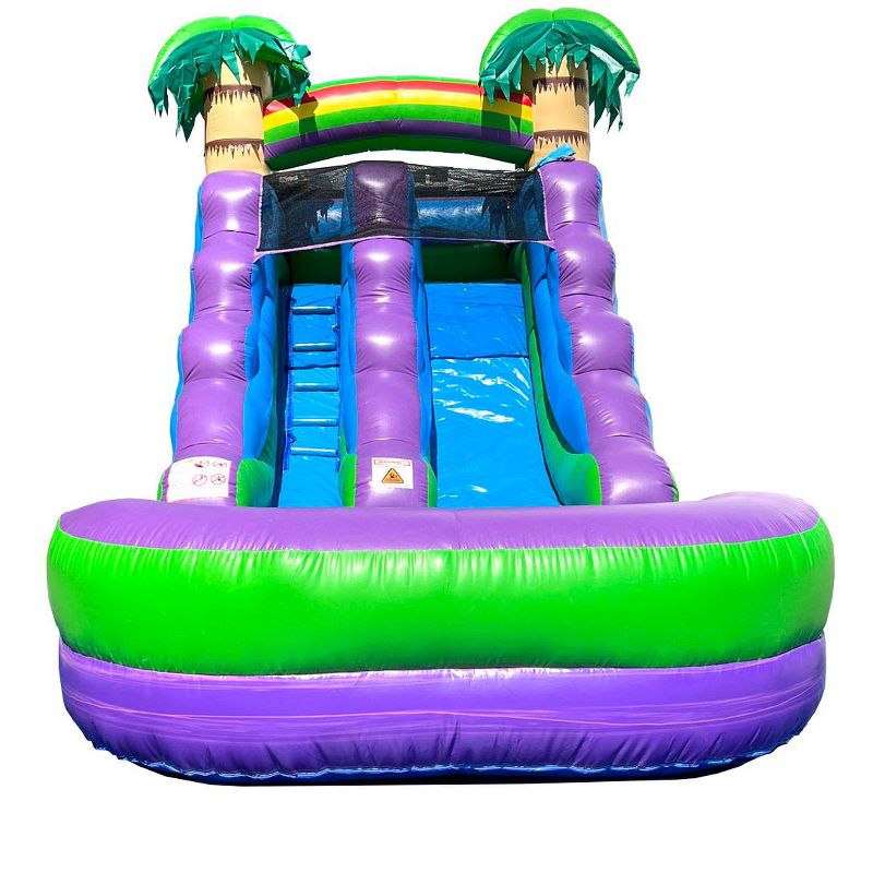 Pogo Bounce House Crossover Kids Inflatable Water Slide, with Blower, 12 ft, 2 of 6