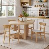 Christopher Knight Home Eliana 5pc Wood Upholstered Dining Set - 2 of 4