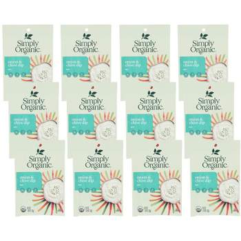 Simply Organic Onion and & Chive Dip Mix - Case of 12/1 oz