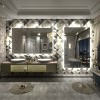 Apmir Super Bright 192 LEDs/m Back LED Lighted Anti-Fog Tempered Glass Bathroom/Vanity Mirror with ETL & 3-Year Warranty - 3 of 4