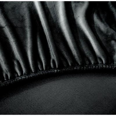 Blue Fog Full Flannel Plush Fitted Sheet