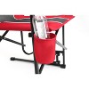 Gulches Portable Folding Freestyle Rocking Camping Chair - Red, PVC Polyester Fabric, Durable Armrests, Drink Holder, 250LBS Capacity - 3 of 4