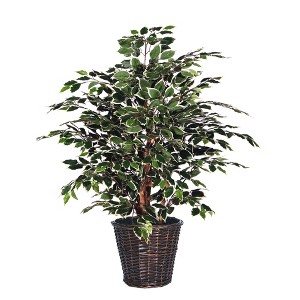 Vickerman Artificial Variegated Ficus Extra Full Series - 1 of 4